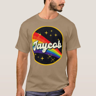 Jaycob Rainbow in Space Vintag Style T-Shirt