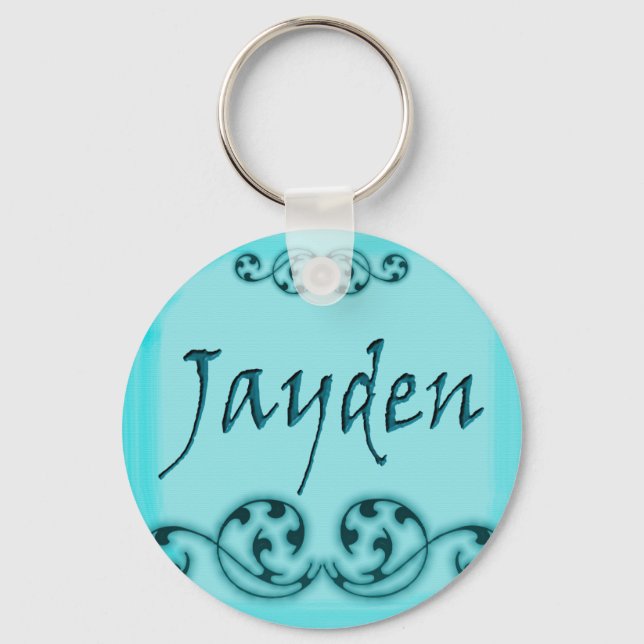 Jayden Scroll Schlüsselanhänger (Vorderseite)