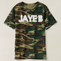 JAYE B "JAYE B/NAZZY" CAMOUFLAGE T - Shirt