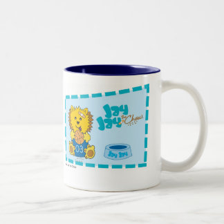 JayJay das Chow-Chow klassische Blau Zweifarbige Tasse