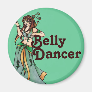 Jazayre Belly Dancer Magnet