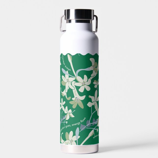 JAZMIN FOCUS GREEN TRINKFLASCHE (Vorne)