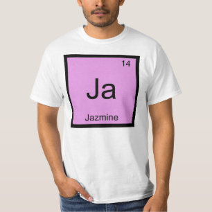 Jazmine Name Chemie Element Periodensystem T-Shirt