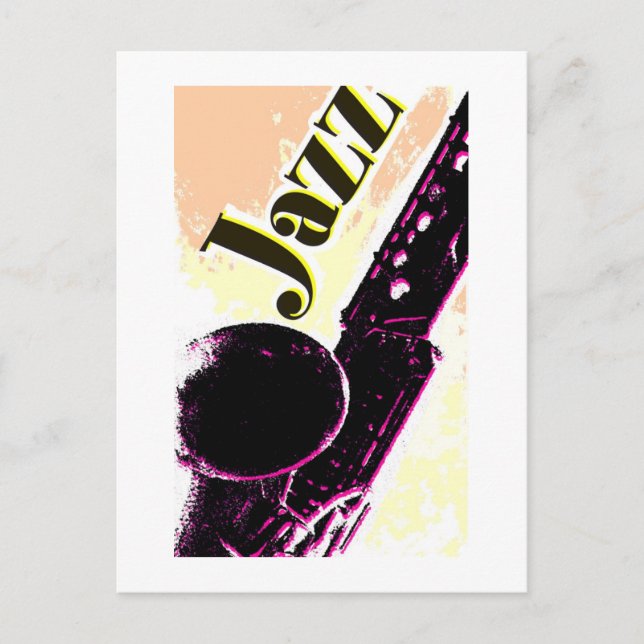 Jazz14 Postkarte (Vorderseite)