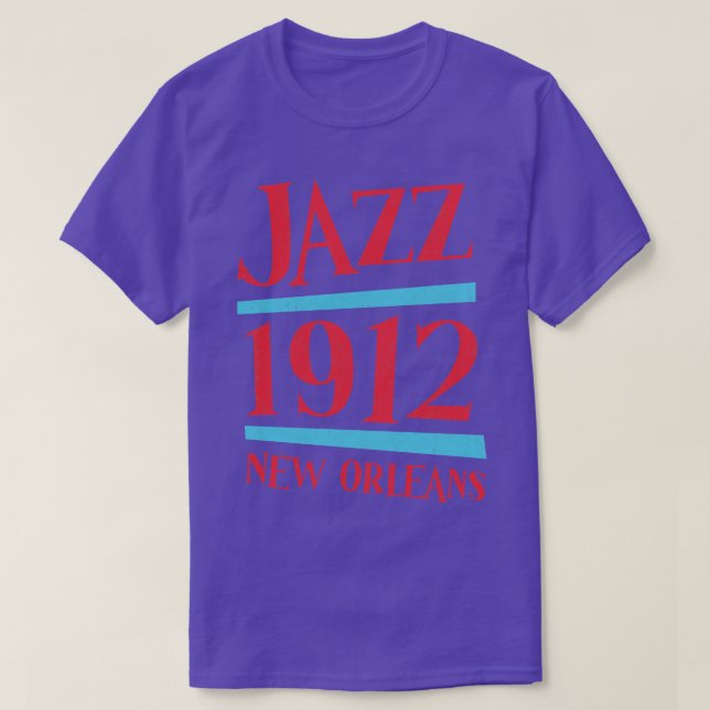 Jazz 1912 Vintag T-Shirt (Design vorne)