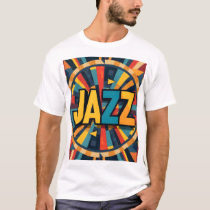Jazz abstrakt T-Shirt