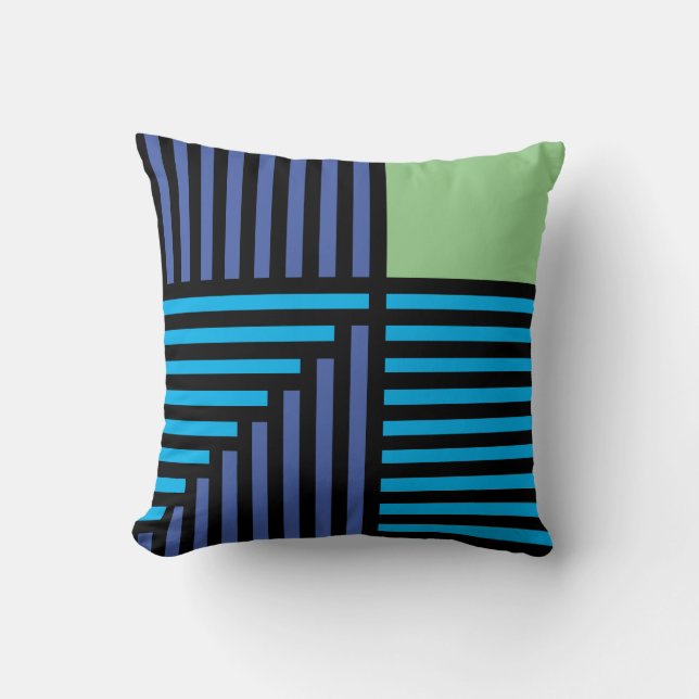 ''Jazz Age & Green Grass''' Kissen (Vorderseite)