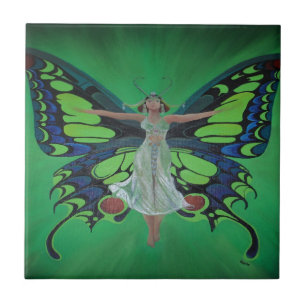 Jazz Age Showgirl Flapper Weekend Butterfly Wings Fliese