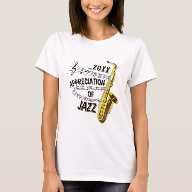 Jazz Appreciation  T-Shirt (Vorderseite)