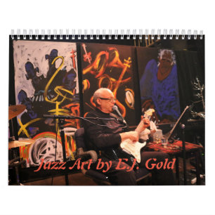Jazz Art von E.J. Gold Kalender