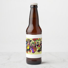 Jazz Autumn Bierflaschenetikett