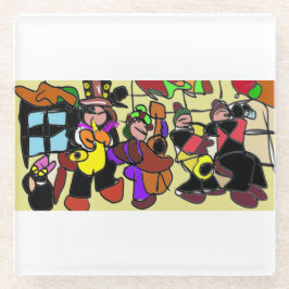 Jazz Autumn Glasuntersetzer