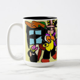Jazz Autumn Zweifarbige Tasse