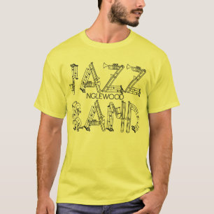 Jazz-Band-T-Shirt für Typen u. Mädchen T-Shirt