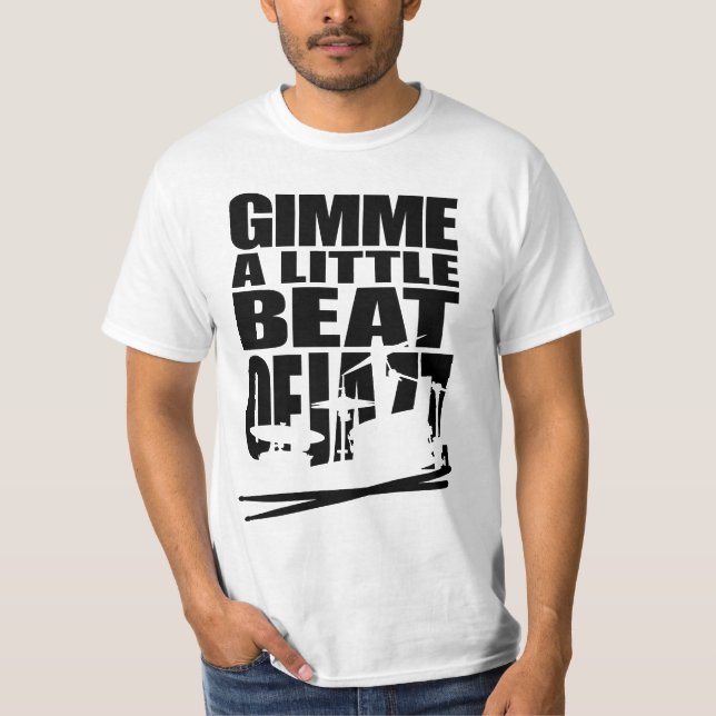 Jazz beat black T-Shirt (Vorderseite)