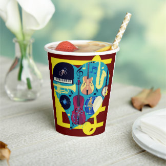 Jazz Blues Pappbecher