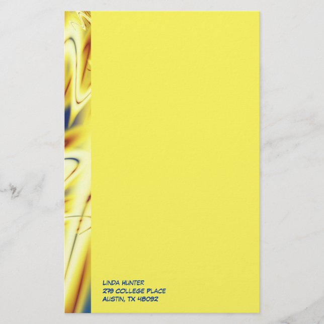 Jazz Briefpapier (Vorderseite)