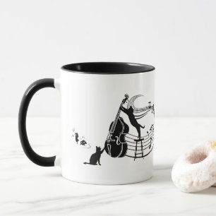 Jazz Cats   Double Bass   Tasse des Kaffees