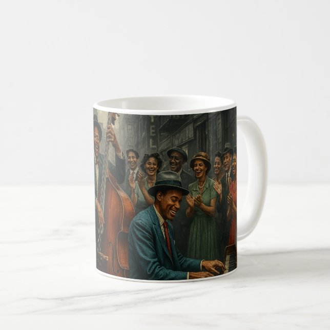 Jazz Celebration Street Vibe Kaffeetasse (VorderseiteRechts)