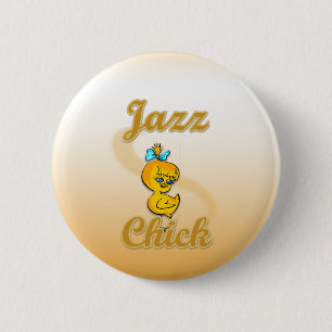 Jazz Chick Button