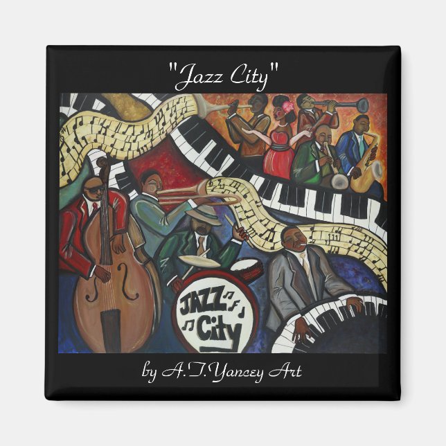 Jazz City Magnet (Vorne)
