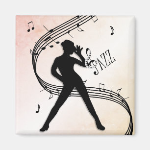 Jazz Dance Magnet