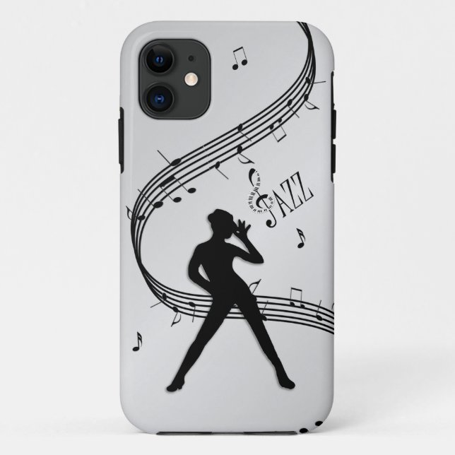 Jazz Dance Silver Case-Mate iPhone Hülle (Rückseite)