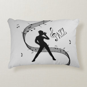 Jazz Dance Silver Dekokissen