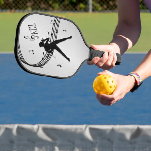 Jazz Dance Silver Pickleball Schläger