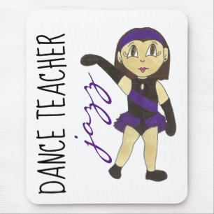 Jazz Dance Teacher Instructor (in englischer Sprac Mousepad