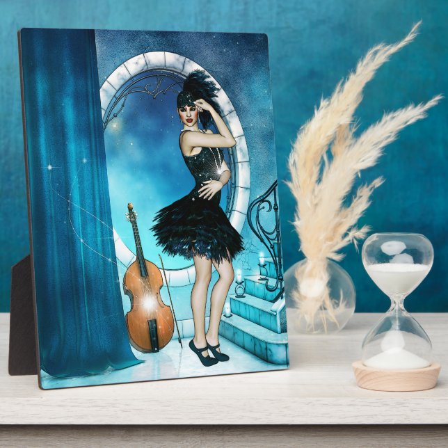 Jazz Dancer Fotoplatte (Seite)