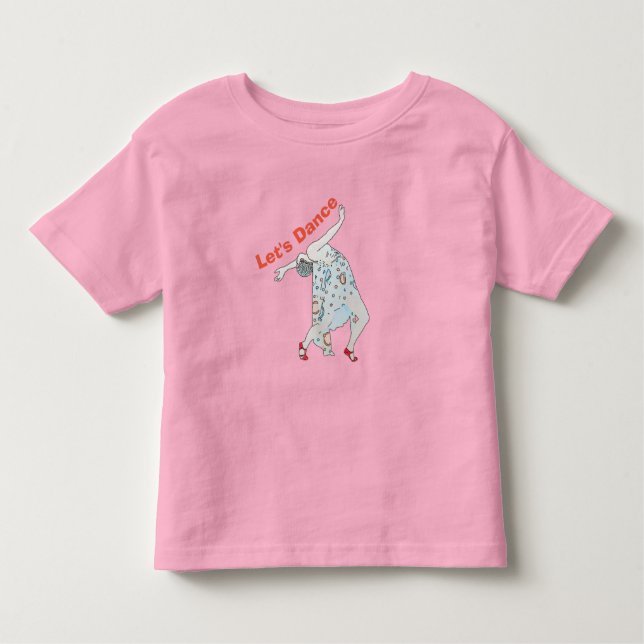 Jazz Dancer Kleinkind T - Shirt (Vorderseite)