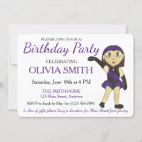 Jazz Dancer Themed Birthday Party