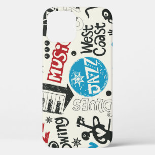 Jazz Doodle: Eclectic Music Mix Case-Mate iPhone Hülle