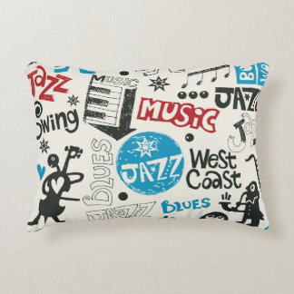 Jazz Doodle: Eclectic Music Mix Dekokissen