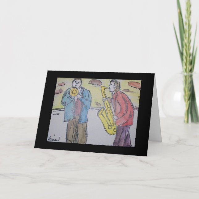 JAZZ DUO KARTE (Vorderseite)