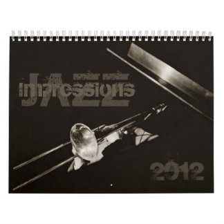 Jazz-Eindrucks-Musiker-Musik-Jazz-Band Kalender