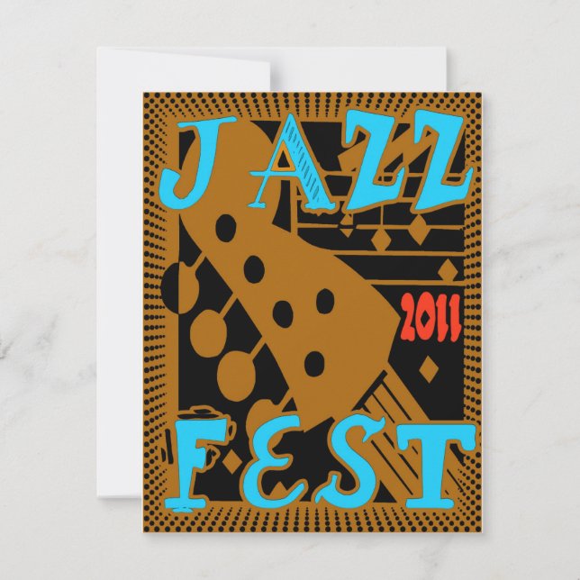 Jazz Fest 2011 Gitarre (Vorderseite)