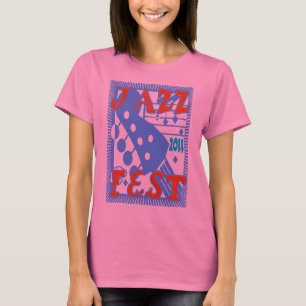 Jazz Fest 2011 Gitarre T-Shirt
