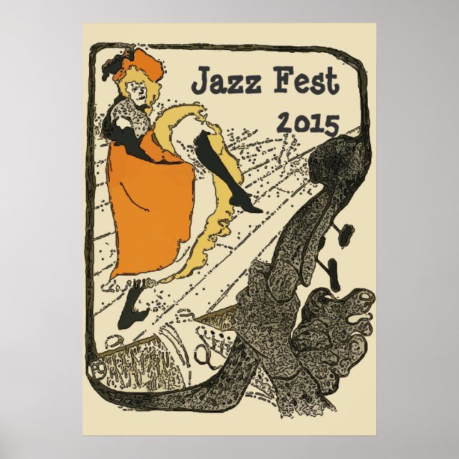 Jazz Fest 2015 Poster (Vorne)