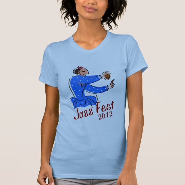 Jazz Fest Dancer 2012 T-Shirt (Vorderseite)