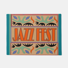 Jazz Fest Name oder Adresse hinzufügen Fußmatte