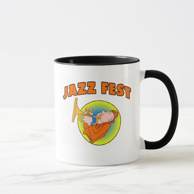 Jazz Fest Trumpet Tasse (Rechts)