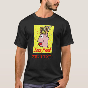 Jazz Fest Tuba Head T - Shirt