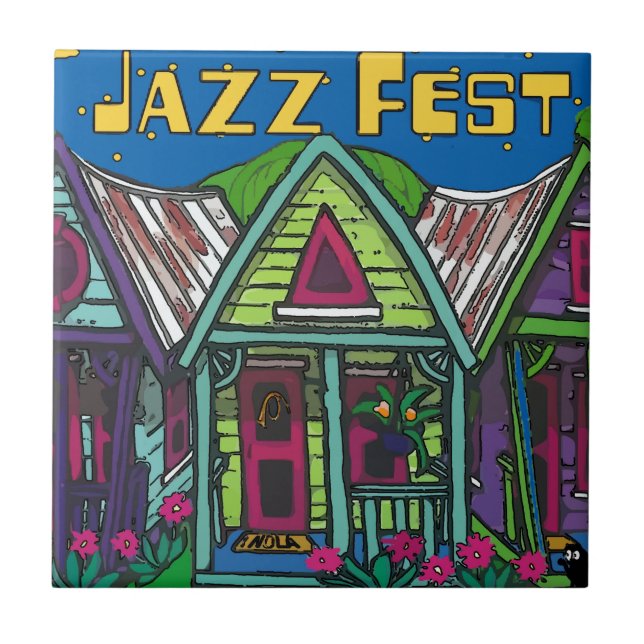 Jazz Festhäuser Fliese (Vorderseite)
