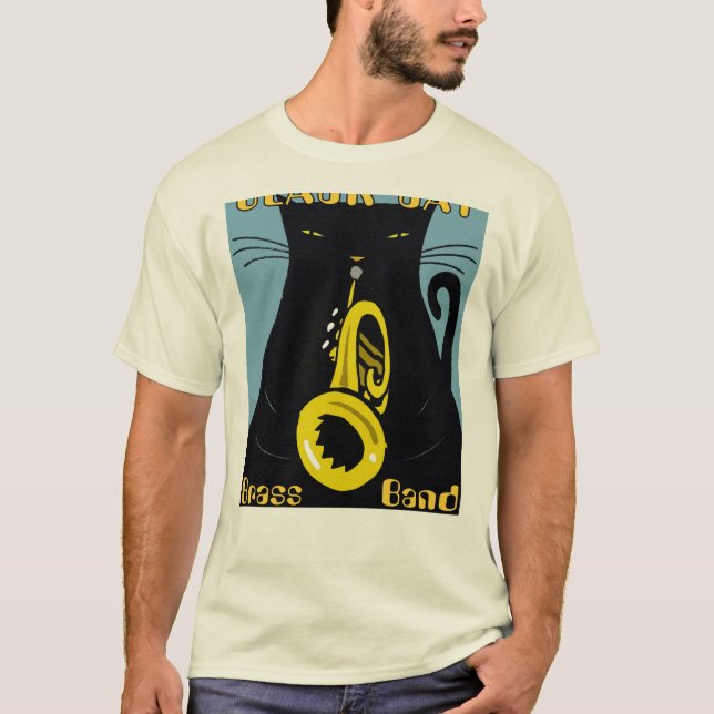 Jazz Festival, Black Cats T-Shirt (Vorderseite)