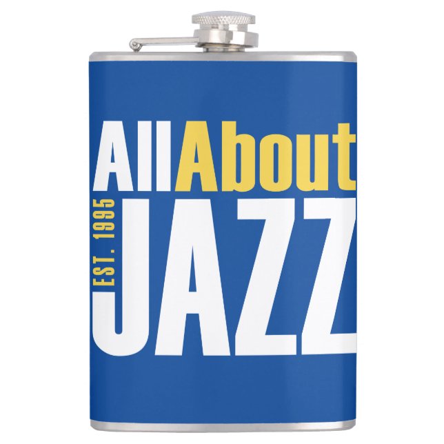 Jazz Flask Flachmann (Vorderseite)