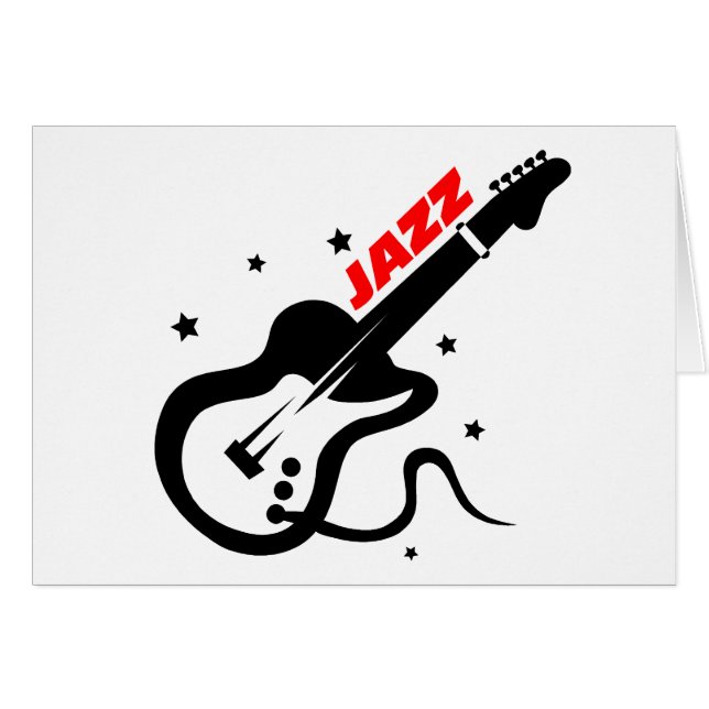 Jazz-Gitarre (Vorderseite (Horizontal))