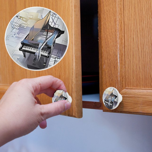 Jazz Grand Piano Keramikknauf (Von Creator hochgeladen)