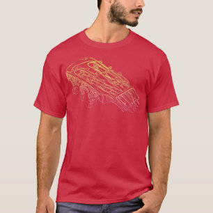 Jazz Guitar Sketch Guitar Player Gitarrist T-Shirt